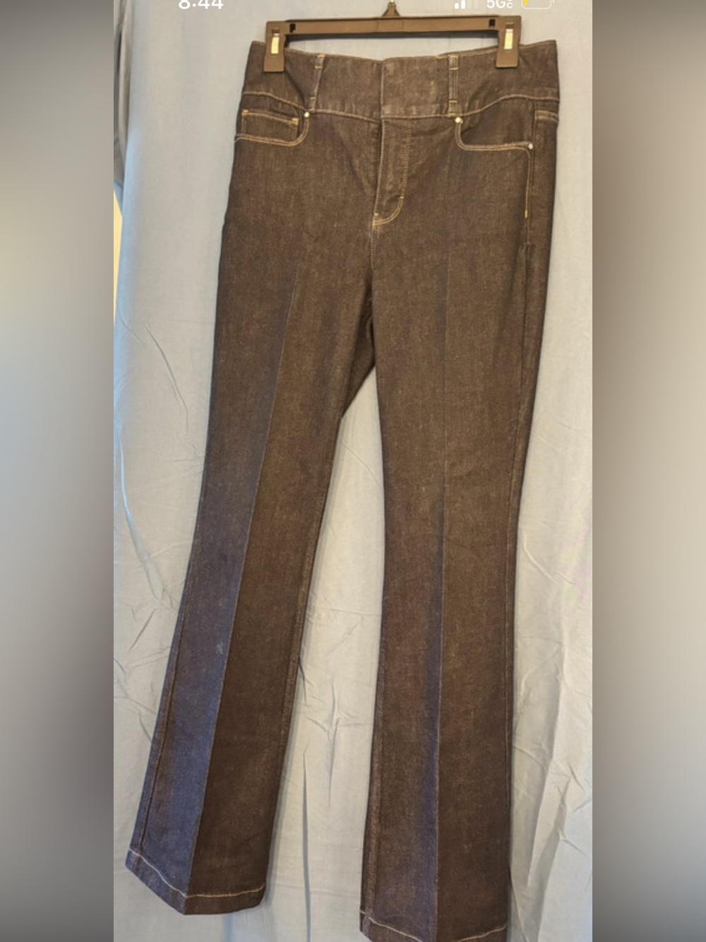 Casual Dark Blue Boot-Cut Jeans for Women